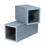 POLIVAN Столб опорный 3D WOOD (125*125), цвет СЕРЫЙ POLIVAN Столб опорный 3D WOOD (125*125), цвет СЕРЫЙ